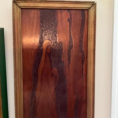 887 Pair of Wall Mirrors and Woodart