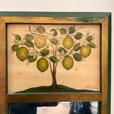 887 Pair of Wall Mirrors and Woodart