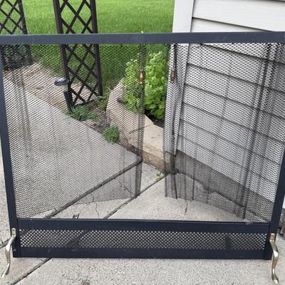 Fireplace gate