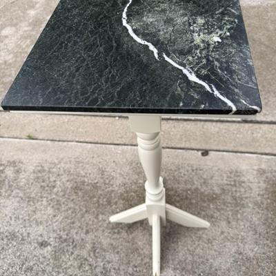 Marble top table stand