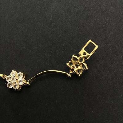 Beautiful, gold Plated, silver 925 bracelet
