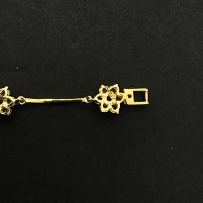 Beautiful, gold Plated, silver 925 bracelet