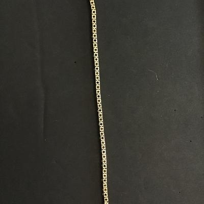Beautiful, gold tone, tennis bracelet with multicolored rhinestones