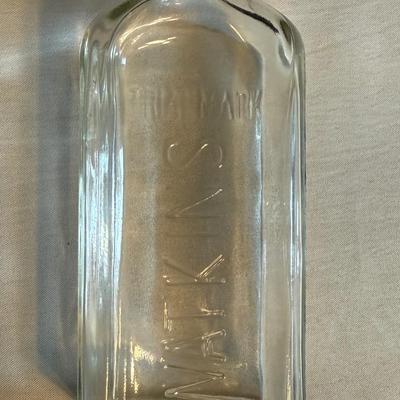 Vintage Mrs Butterworth syrup bottles, Scotland Liquor bottle, Watkins glass bottles