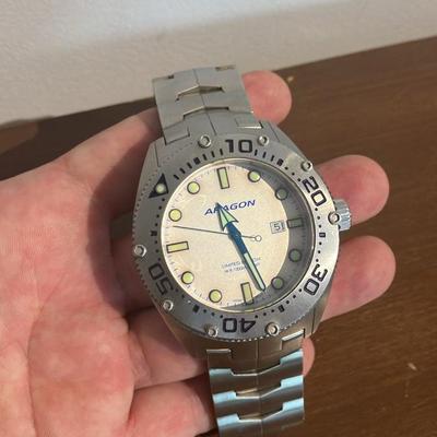 ARAGON VIRTUOSO SWISS AUTOMATIC 2824 LIMITED EDITION 39/50 STAINLESS STEEL 48MM