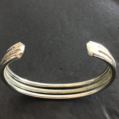 Silver Tone Cuff