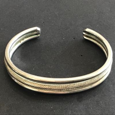 Silver Tone Cuff
