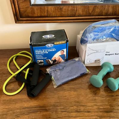 701 Large Lot of Exercise Equipment