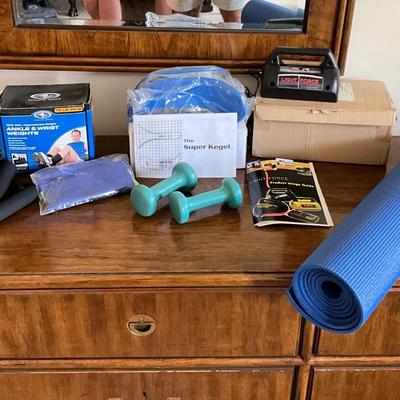 701 Large Lot of Exercise Equipment