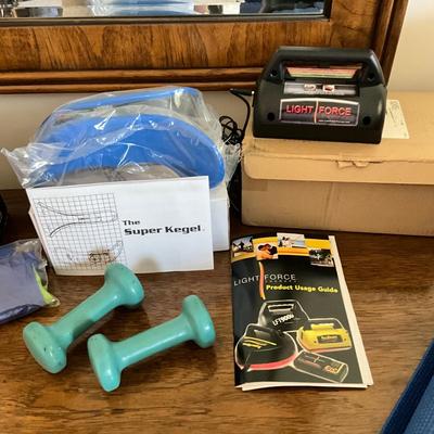 701 Large Lot of Exercise Equipment