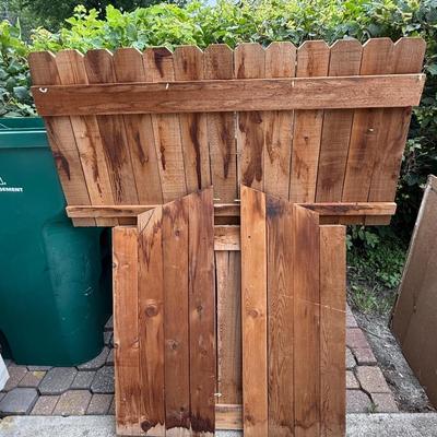 Wooden shelf