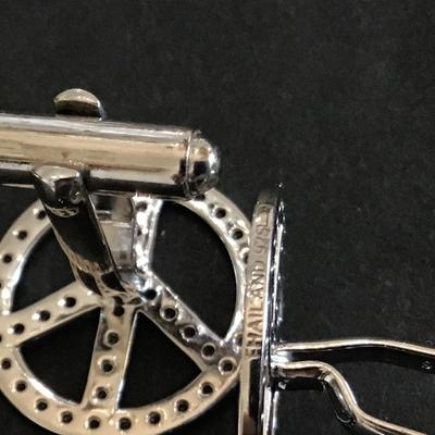Sterling Silver Marked Cuff links