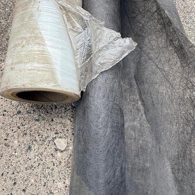 Squirrel decor, plastic roll, grown fabric