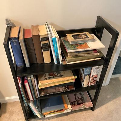 709 Collapsible Wooden Bookshelf