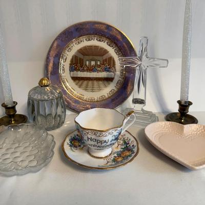 Crystal Cross, Last supper plate, plus