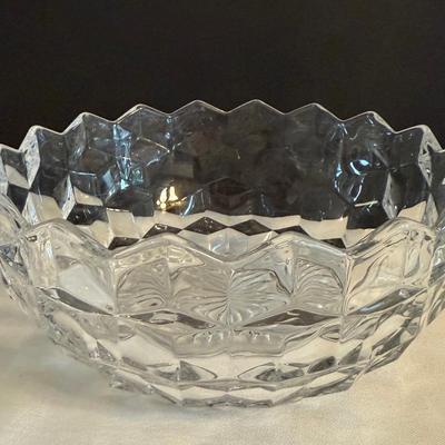 Crystal from Princess House and Fostoria bowl Plus