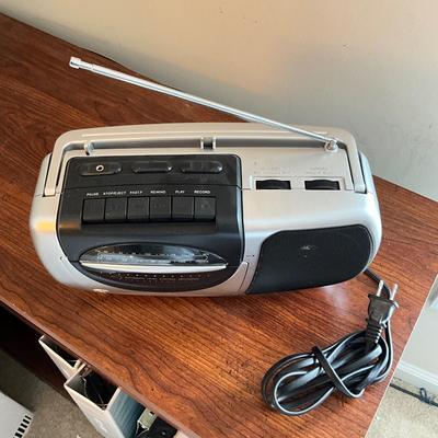 721 Pair of Durabrand AM/FM Radio Cassette Recorder