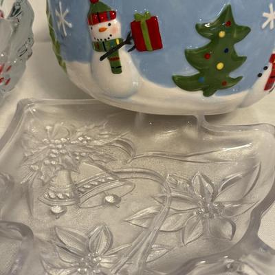 Crystal candy dishes