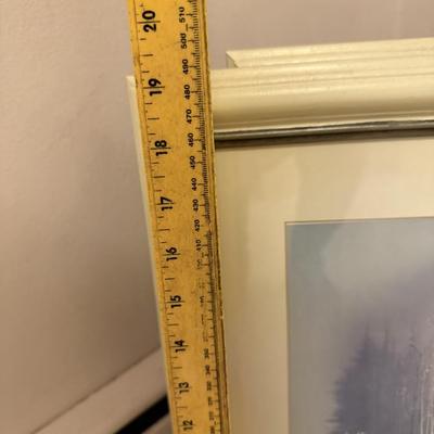 Framed signed pictures