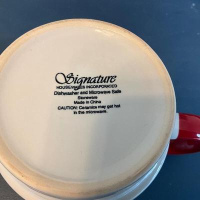 Signature Mugs and holders
