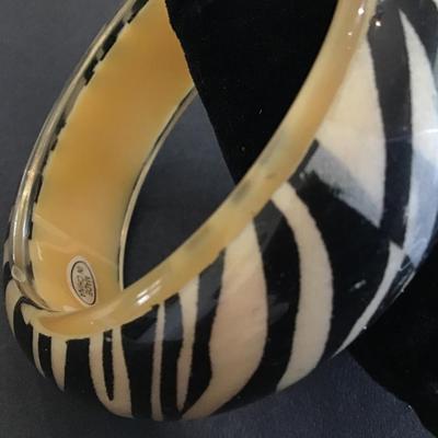 Zebra Bangle