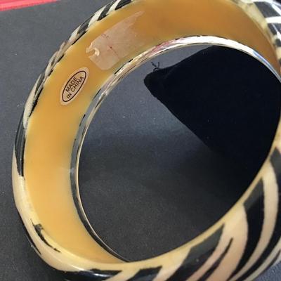 Zebra Bangle
