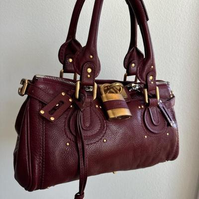 Chloe paddington leather handbag