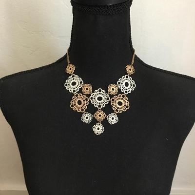 Beautiful statement, necklace, unique vintage