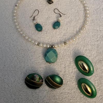 BLUES AND GREEN JEWELRY