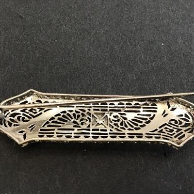 Beautiful Art Deco Style Brooch