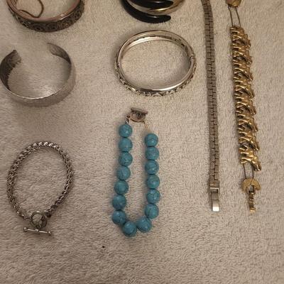 A VARIETY OF BRACELETS