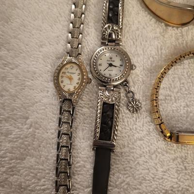 OMEGA DEVILLE WATCH, 2 MONET BRACELETS, GRUEN AND PREMIER WATCHES