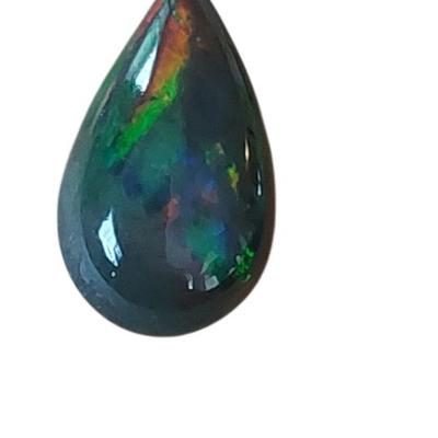 IGI CERTIFIED NATURAL BLACK OPAL