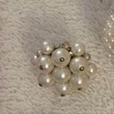 PINKS AND WHITE COSTUME JEWELRY