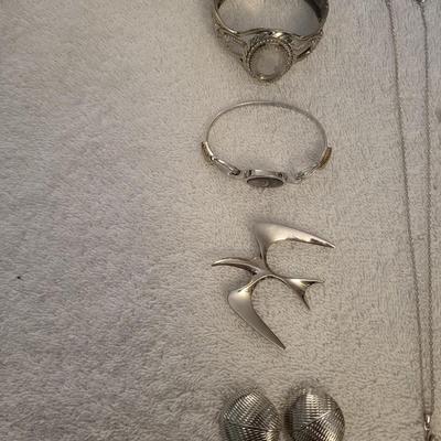 SILVER-TONE JEWELRY