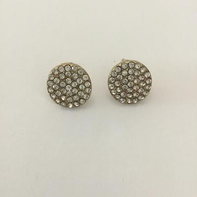 Beautiful crystal rhinestone studded earrings very beautiful very nice
