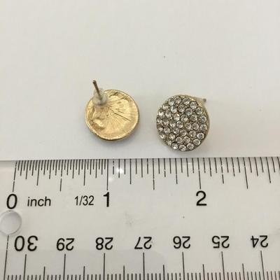 Beautiful crystal rhinestone studded earrings very beautiful very nice