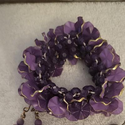 PURPLE AND LAVENDER JEWELRY