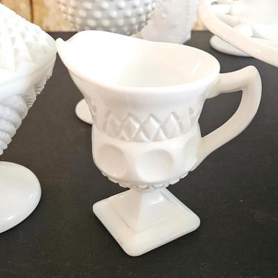 Milk Glass Lot