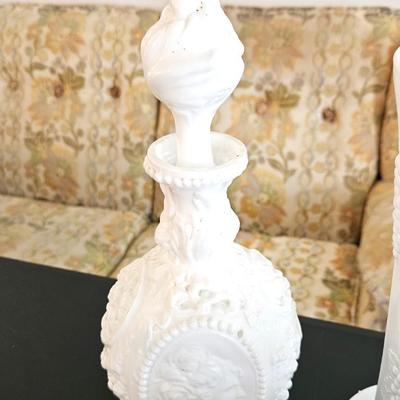 Milk Glass Lot