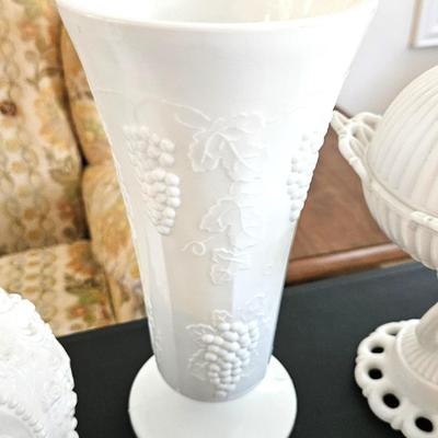 Milk Glass Lot
