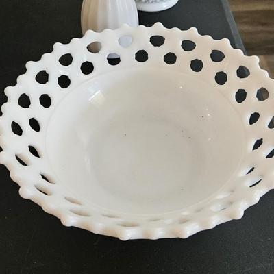 Milk Glass Lot