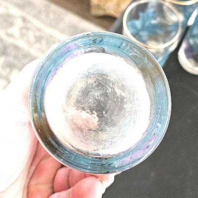 Mid Century Libbey Cups With Maple Leaf Design