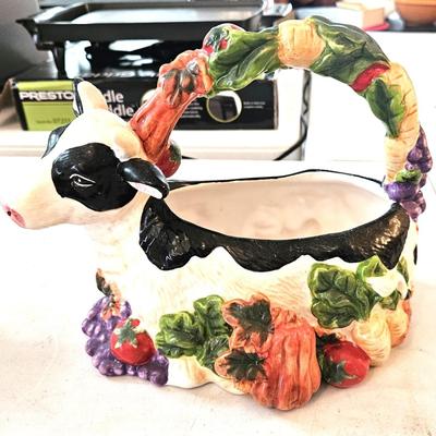 3 Piece Cow Design Lot