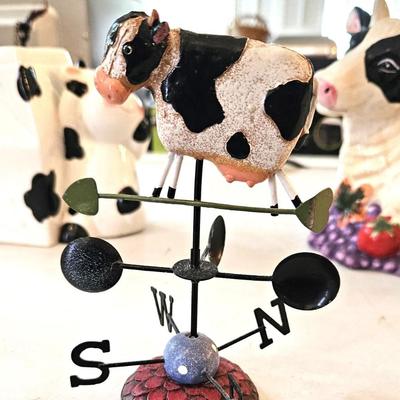 3 Piece Cow Design Lot