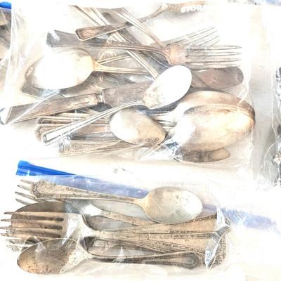 Vintage Silverware Silver Plate Lot