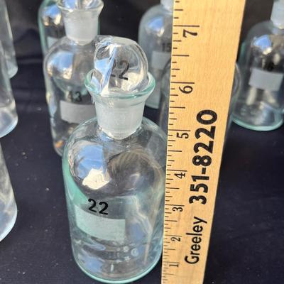 Sale Photo Thumbnail #906: 9 bottles, numbered.  Very good shape!