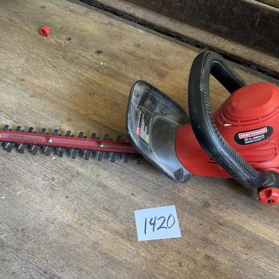 Craftsman 22” Electric Hedge Trimmer