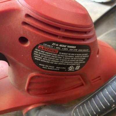 Craftsman 22” Electric Hedge Trimmer