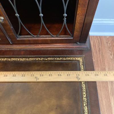 LOT 77: Wooden Side / End Tables - Dixie Side 2 Drawer with 2-Tiered Drum Style
